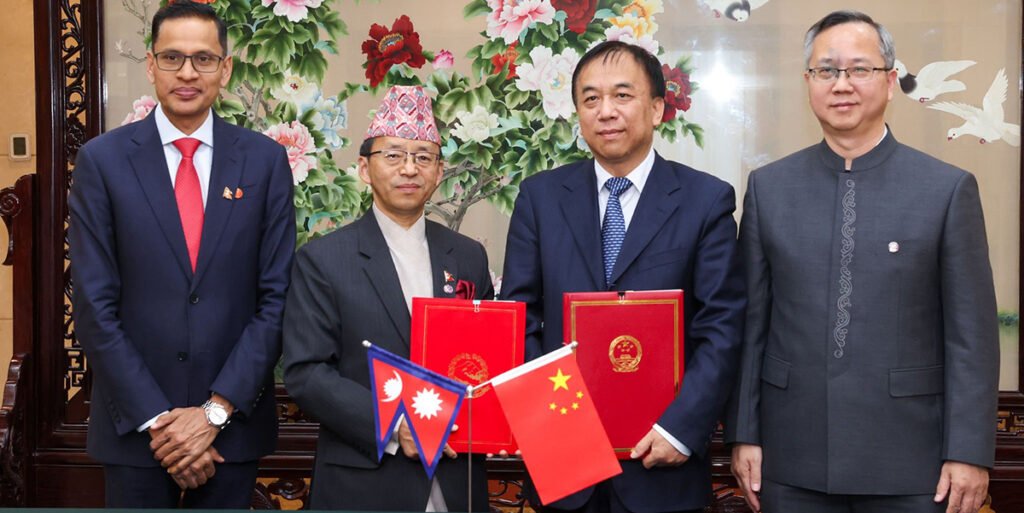 Nepal, China sign on BRI framework keeping aid investment instead of grant investment :: Setopati :: Setopati