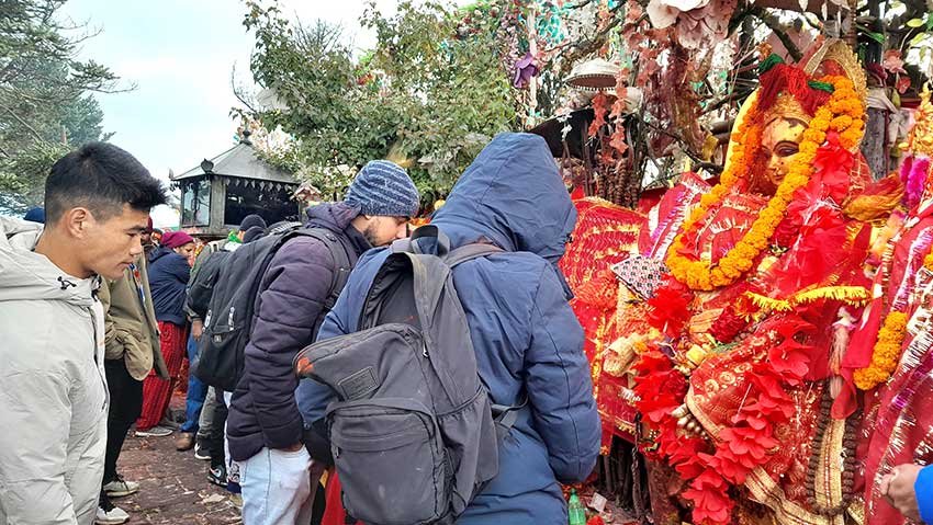 पाथीभरा मन्दिरबाट मंसिरमा ४१ लाख बढी भेटी संकलन